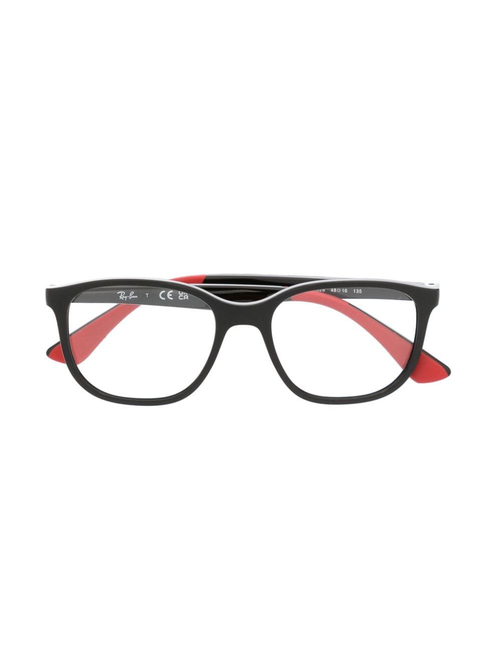 RAY-BAN JUNIOR Brille mit eckigem Gestell - Schwarz von RAY-BAN JUNIOR