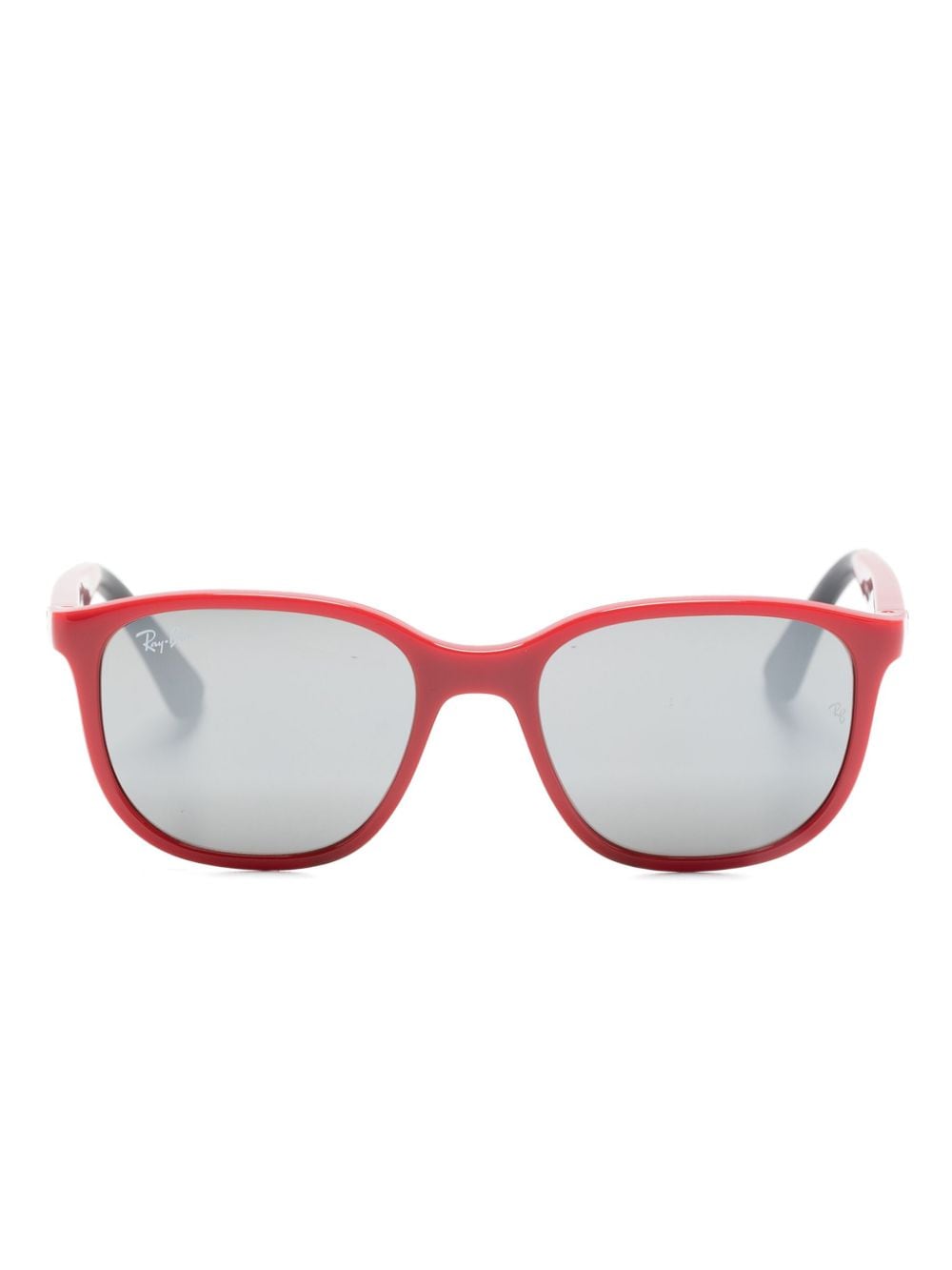 RAY-BAN JUNIOR Eckige RB9078S Bio-Based Sonnenbrille - Rot von RAY-BAN JUNIOR