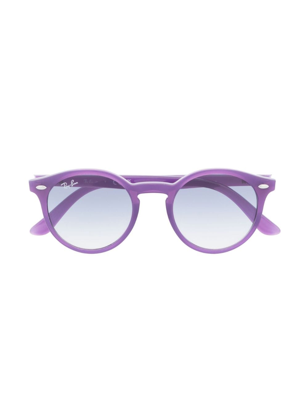 RAY-BAN JUNIOR Sonnenbrille mit rundem Gestell - Violett von RAY-BAN JUNIOR