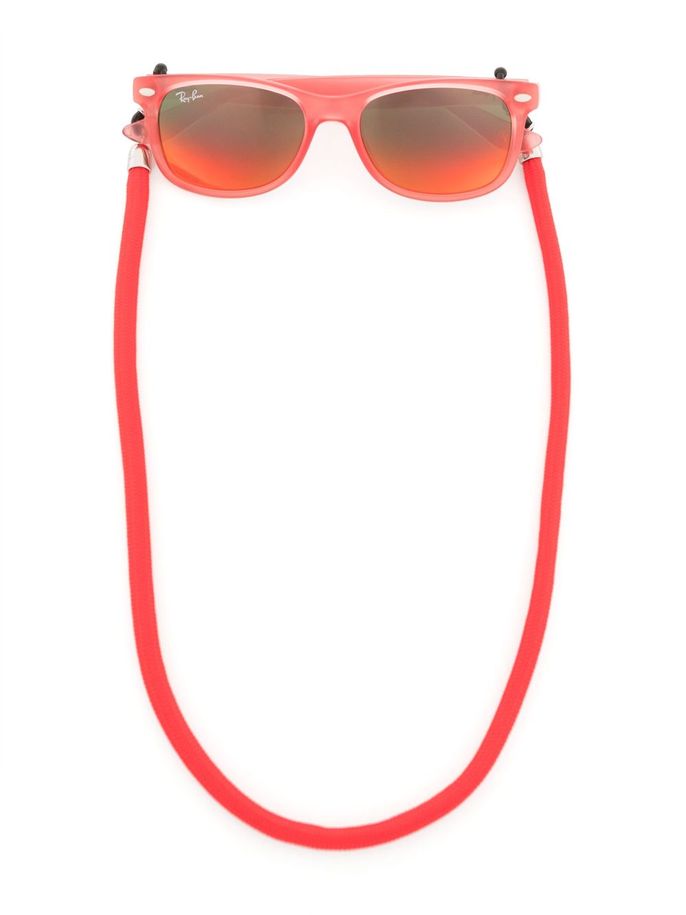 RAY-BAN JUNIOR Sonnenbrille im Wayfarer-Design - Rot von RAY-BAN JUNIOR