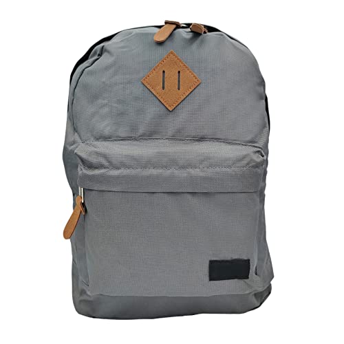 RAYLU PAPER Unisex Kinder Lässig Rucksack, grau von RAYLU PAPER