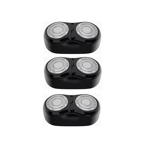Ersatz-Rasierkopf, kompatibel mit Xiaomi Mijia S100, Elektrorasierer, schwimmender Kopf, S100-Rasierköpfe(3pcs) von RAYPUR