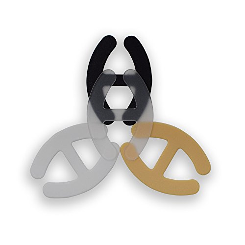 RAZOR Clips BH-Bügel-Clips Racerback Verheimlichen Straps-Spaltung-Steuerung 0 verschiedene Schwarz,Beige,Weiß,Clear1 von RAZOR Clips