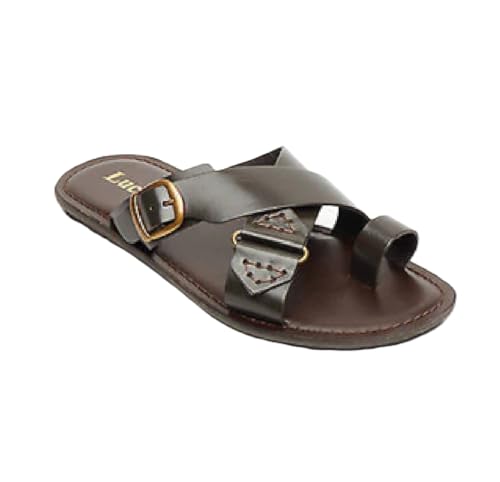 RB INTERNATIONAL Herren Echtleder Casual Walking Sandalen - Bequeme Sommerschuhe in Schwarz & Braun, braun, 40 2/3 EU RB INTERNATIONAL Herren Echtleder Casual Walking Sandalen - Bequeme Sommerschuhe in Schwarz & Braun, braun, 40 2/3 EU von RB INTERNATIONAL