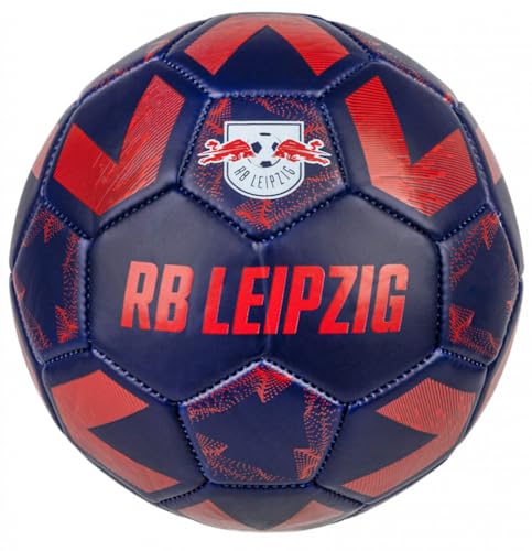 RB Leipzig Fußball - Eclipse - Gr. 5 navy-rot Ball RBL - Plus Aufkleber Wir lieben Fußball von RB Leipzig