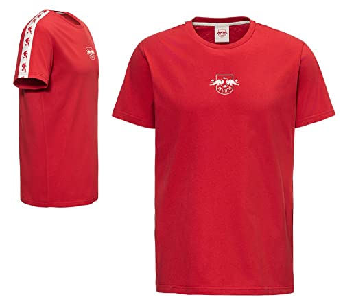 RB Leipzig Kinder T-Shirt - Tape - rot Kids Shirt RBL - Diverse Größen Größe 104 von RB Leipzig