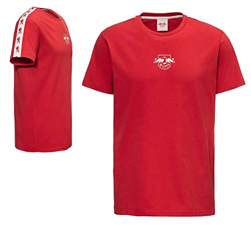 RB Leipzig Kinder T-Shirt - Tape - rot Kids Shirt RBL - Diverse Größen Größe 116 von RB Leipzig