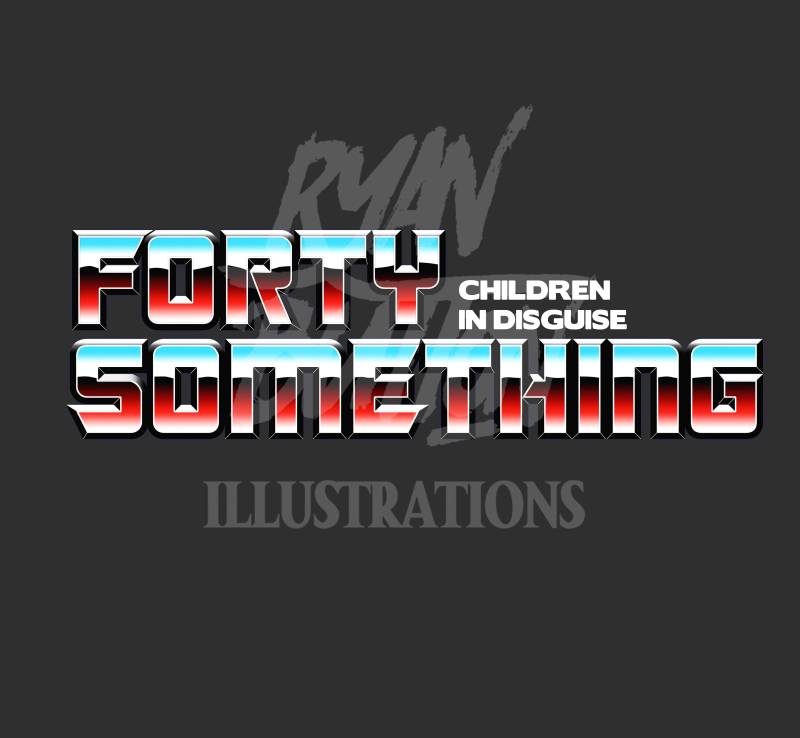 Forty Something T-Shirt | Autobot von RBIllustrations