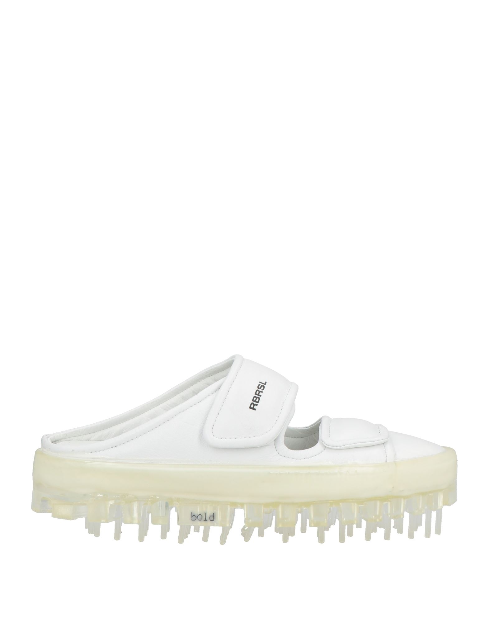 RBRSL RUBBER SOUL Mules & Clogs Damen Weiß von RBRSL RUBBER SOUL