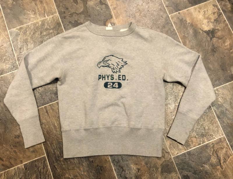 Vintage 50Er Jahre Stil Champion Läuft Mann Rundhalspulli. Hergestellt in Japan. Rückseitig Weben Vintage 50Er Jahre Stil Champion Läuft Mann Rundhalspulli. Hergestellt in Japan. Rückseitig Weben von RBsellingstuff