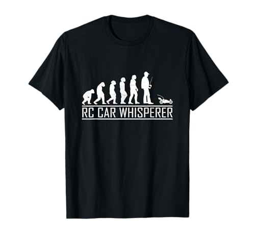 Lustiges ferngesteuertes Auto Whisperer Man Evolution T-Shirt Lustiges ferngesteuertes Auto Whisperer Man Evolution T-Shirt von RC Cars Racing Car Clothing