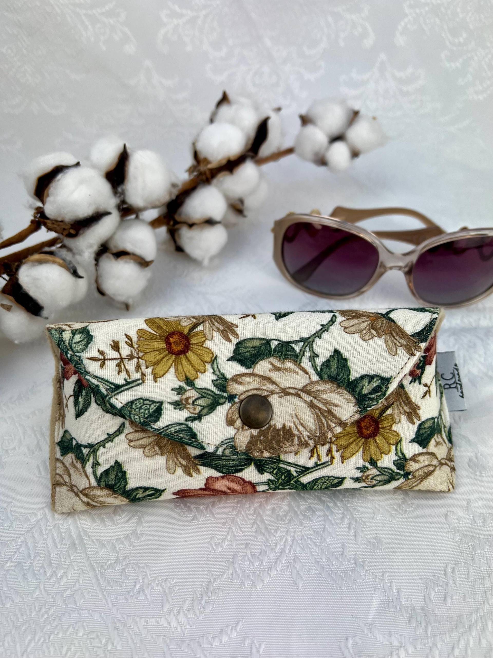Brillenetui, Sonnenbrillenetui, Brillenetui Hartschale, Schutztasche, Lesebrillenetui, Blumenmuster, Geschenk Brillenetui, Sonnenbrillenetui, Brillenetui Hartschale, Schutztasche, Lesebrillenetui, Blumenmuster, Geschenk von RChandmadeKerpen