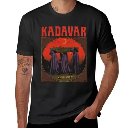 Kadavar T-Shirt Plain t-Shirt top Designer t Shirt Black M von RDBGHAUK