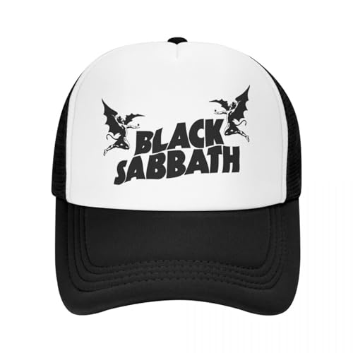 Blacks Sabbaths Trucker Cap Männer Frauen Hip-Hop Hüte Sun Caps Racing Caps Verstellbare Snapback Caps Mesh Baseball Caps Sommerurlaubsgeschenke Blacks Sabbaths Trucker Cap Männer Frauen Hip-Hop Hüte Sun Caps Racing Caps Verstellbare Snapback Caps Mesh Baseball Caps Sommerurlaubsgeschenke von RDCGRS