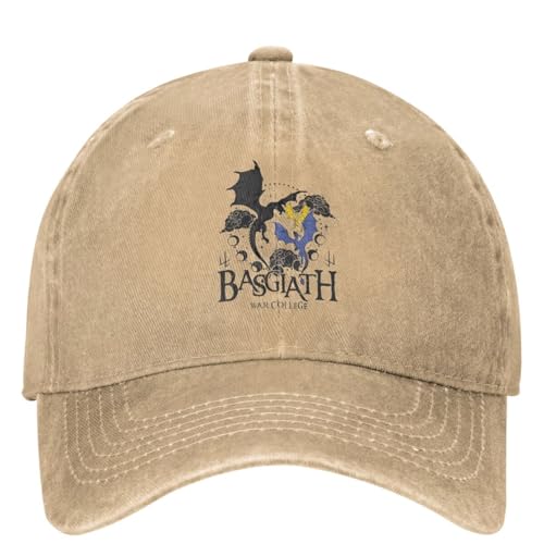 RDCGRS Baseball Cap Unisex Basgiath War College Fourth Wing Classic Distressed Washed Dad Hat Adjustable Outdoors Halloween RDCGRS Baseball Cap Unisex Basgiath War College Fourth Wing Classic Distressed Washed Dad Hat Adjustable Outdoors Halloween von RDCGRS