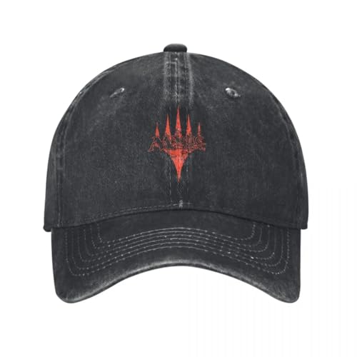 RDCGRS Baseball Cap Vintage Magic Games Gathering MTG Unisex Distressed Cotton Snapback Hat Retro Planeswalker Logo Hats Cap Outdoors Halloween RDCGRS Baseball Cap Vintage Magic Games Gathering MTG Unisex Distressed Cotton Snapback Hat Retro Planeswalker Logo Hats Cap Outdoors Halloween von RDCGRS