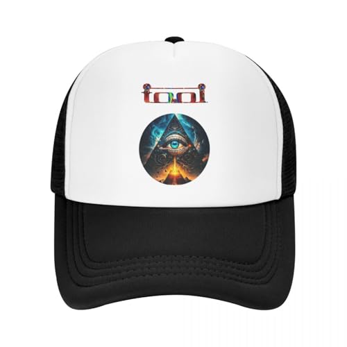 RDCGRS Männer Frauen Tool Band Trucker Caps Mode Mesh Baseball Caps Snapback Caps Hut Trucker Hut Verstellbare Sonnenkappen Sommer Urlaub Geschenke von RDCGRS