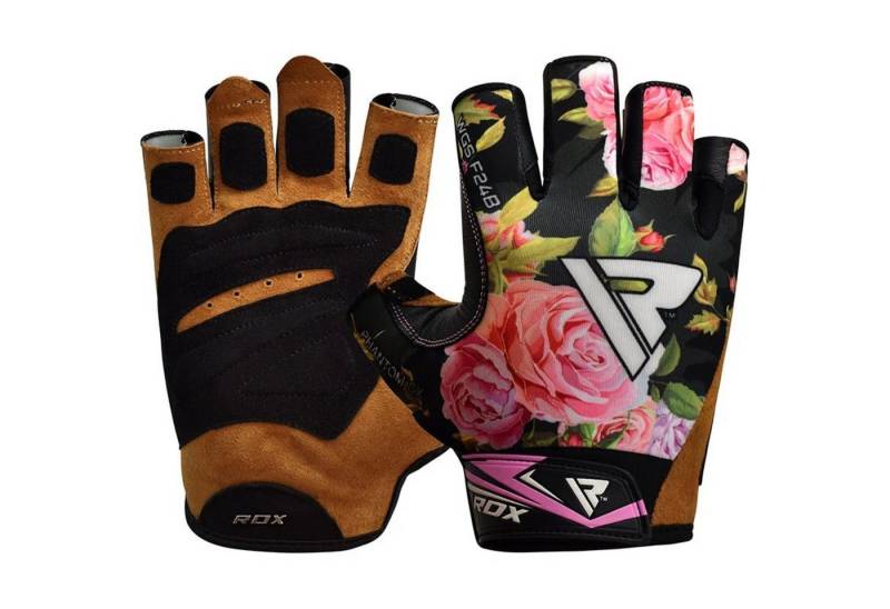 RDX Sports Trainingshandschuhe RDX F24 Floral Gym Workout Handschuhe für Damen von RDX Sports