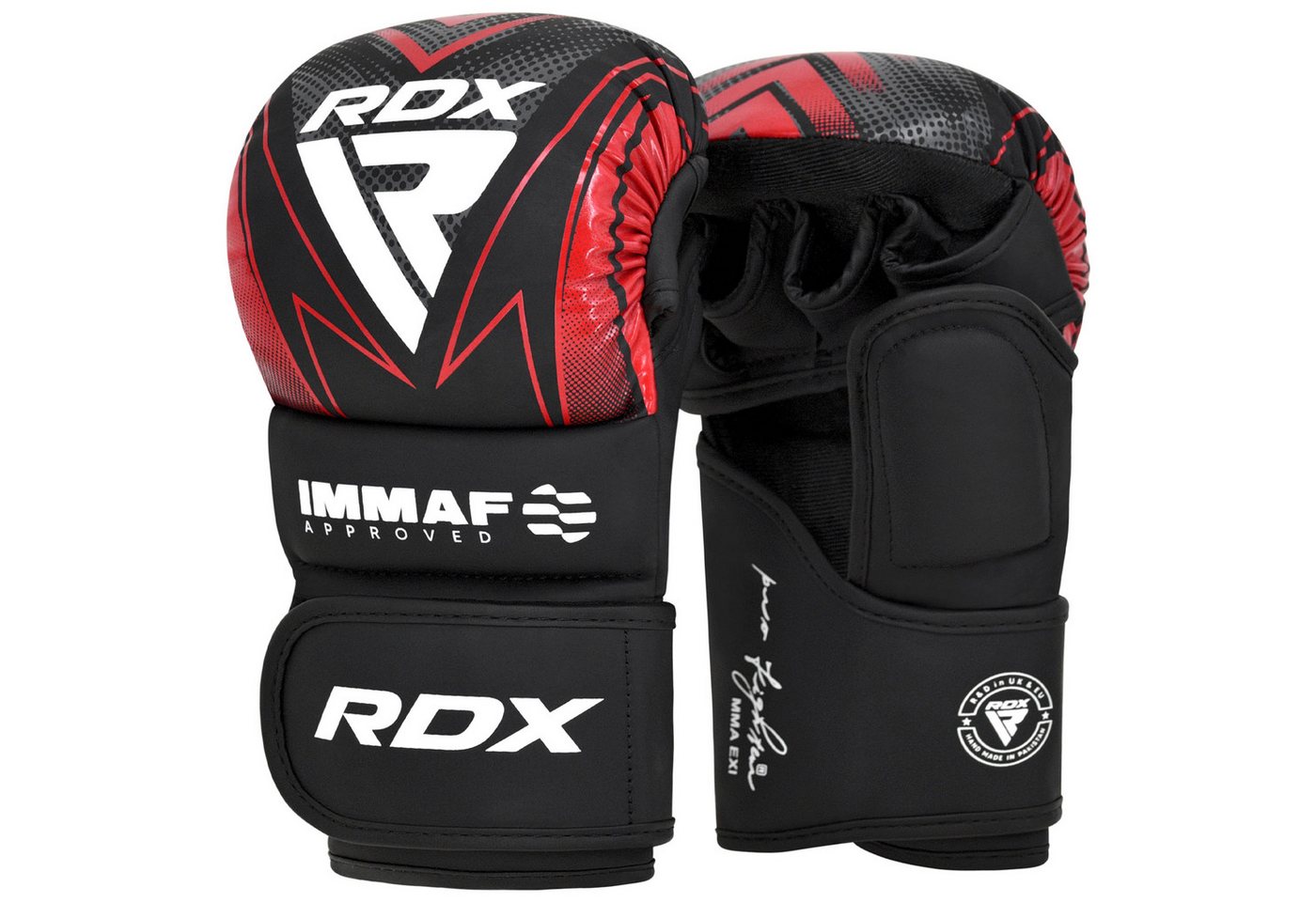 RDX Sports Trainingshandschuhe RDX IMMAF-zugelassene Sparring-Handschuhe für Training und Wettkampf von RDX Sports