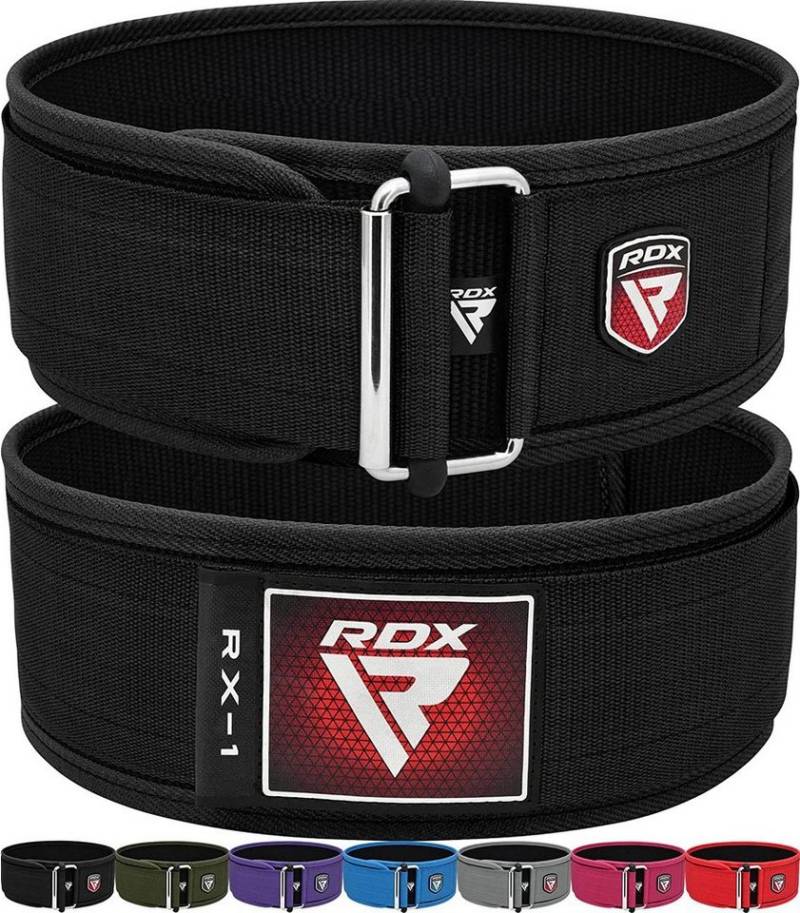 RDX Arbeitsstützgürtel RDX 4 Zoll Gewichthebergürtel, Weightlifting belt Krafttraining von RDX