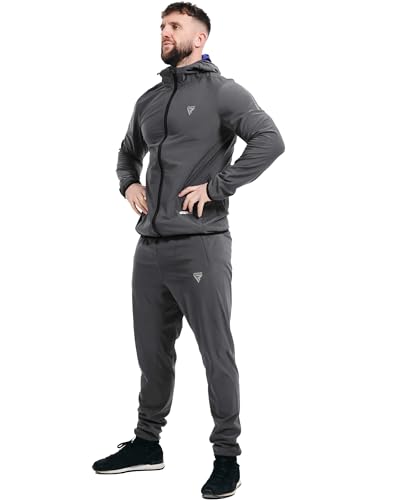 RDX Schwitzanzug Zum Abnehmen, Saunaanzug REACH Konform, Kapuzen Anzug Sauna Suit Sweatanzug Sportanzug Trainingsanzug Thermo Sweatsuit Boxen MMA Gym Fitness Laufen Herren Damen RDX Schwitzanzug Zum Abnehmen, Saunaanzug REACH Konform, Kapuzen Anzug Sauna Suit Sweatanzug Sportanzug Trainingsanzug Thermo Sweatsuit Boxen MMA Gym Fitness Laufen Herren Damen von RDX
