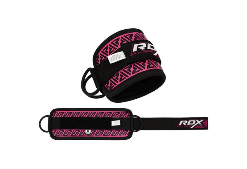 RDX Sprunggelenkorthese RDX Fußschlaufen Cable Pull gepolstert mit 2 D-Ring - Knöchelschlaufen von RDX