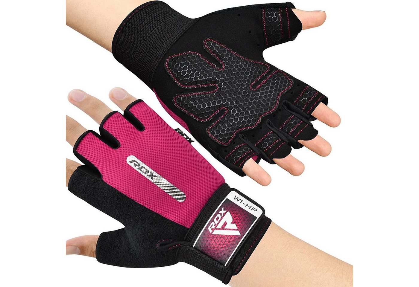 RDX Trainingshandschuhe RDX Fitness Handschuhe Frauen Männer Anti-Rutsch Workout Handschuhe von RDX