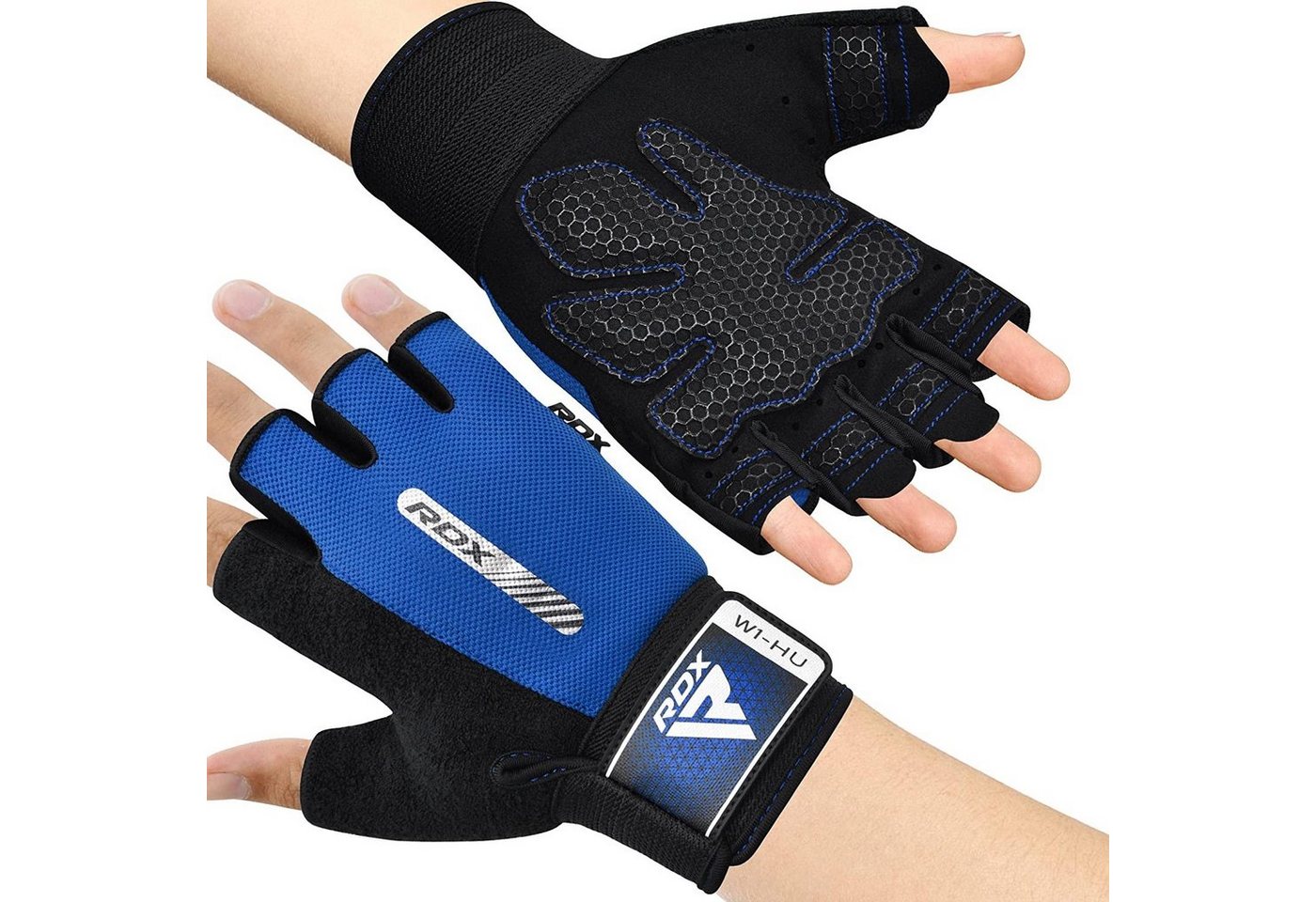 RDX Trainingshandschuhe RDX Fitness Handschuhe Frauen Männer Anti-Rutsch Workout Handschuhe von RDX