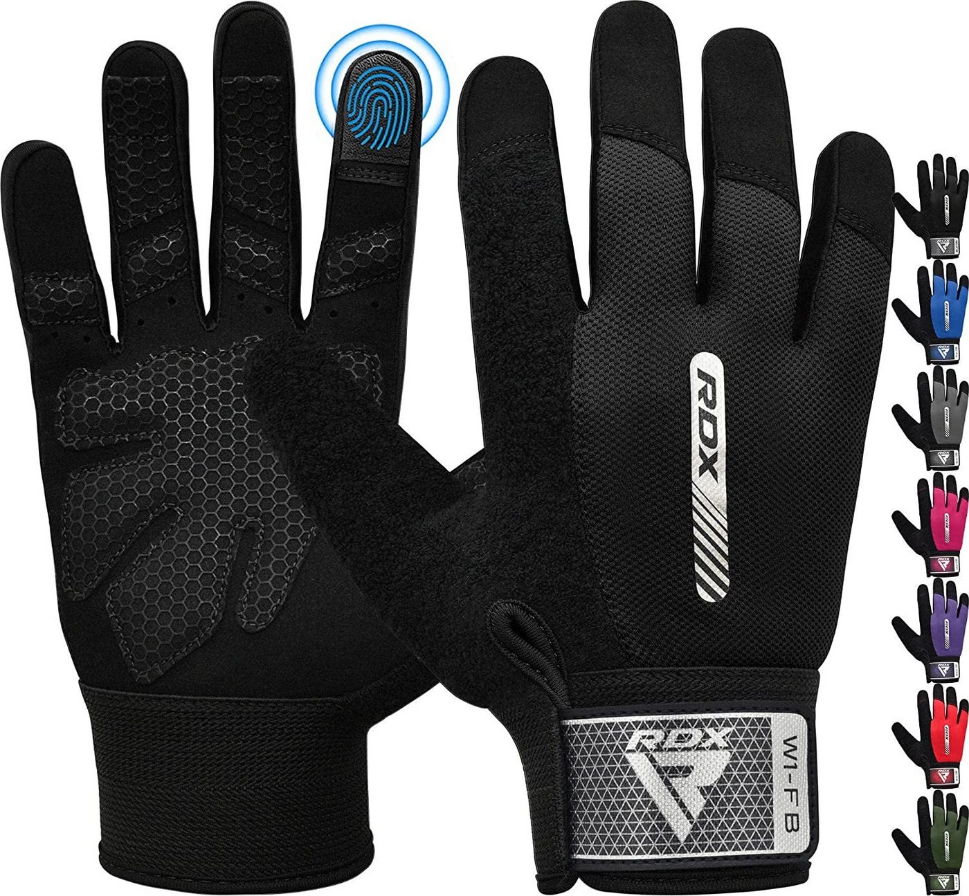 RDX Trainingshandschuhe RDX Fitness Handschuhe Full Finger Frauen Männer Gewichtheben Training von RDX