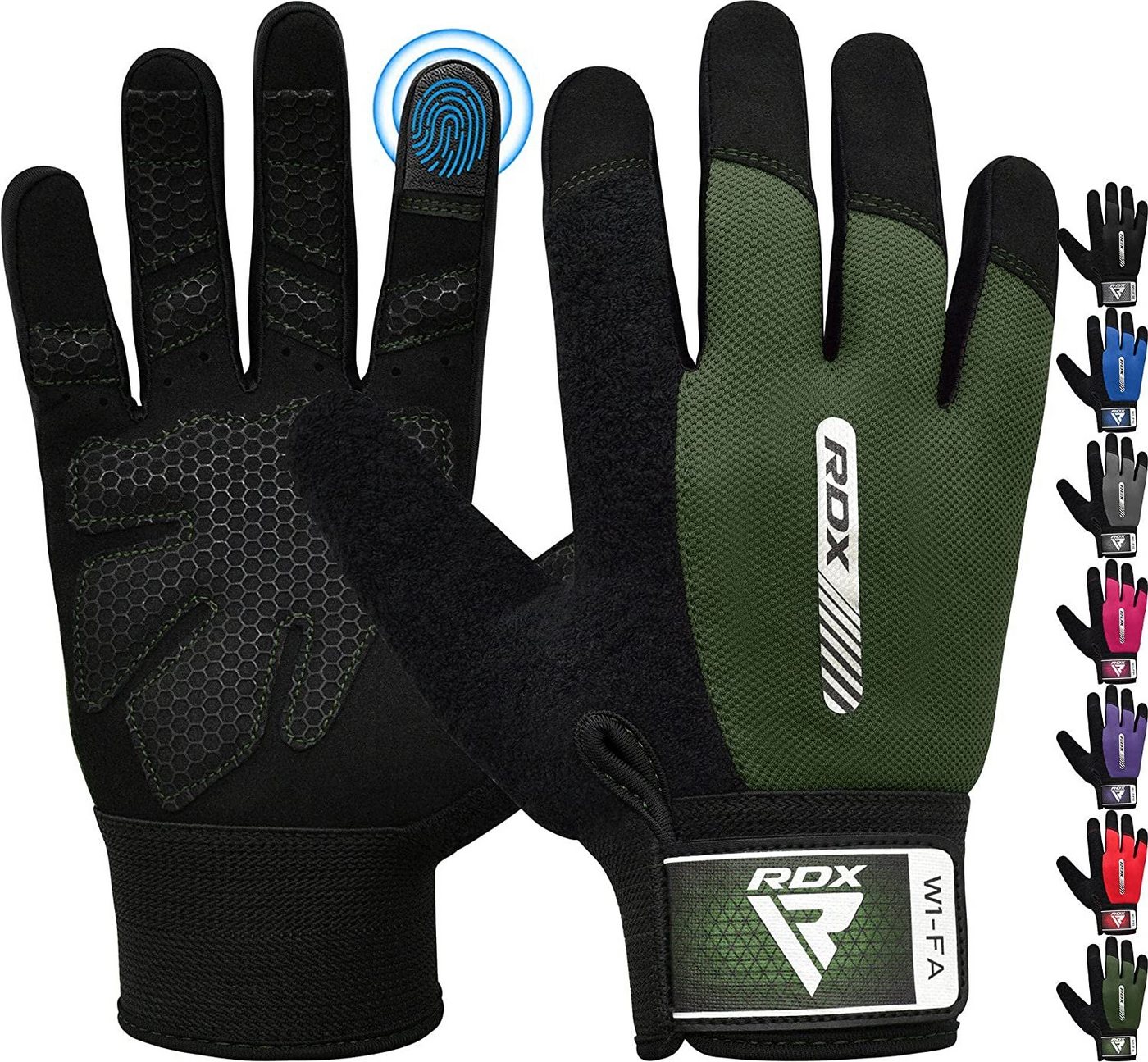 RDX Trainingshandschuhe RDX Fitness Handschuhe Full Finger Frauen Männer Gewichtheben Training von RDX