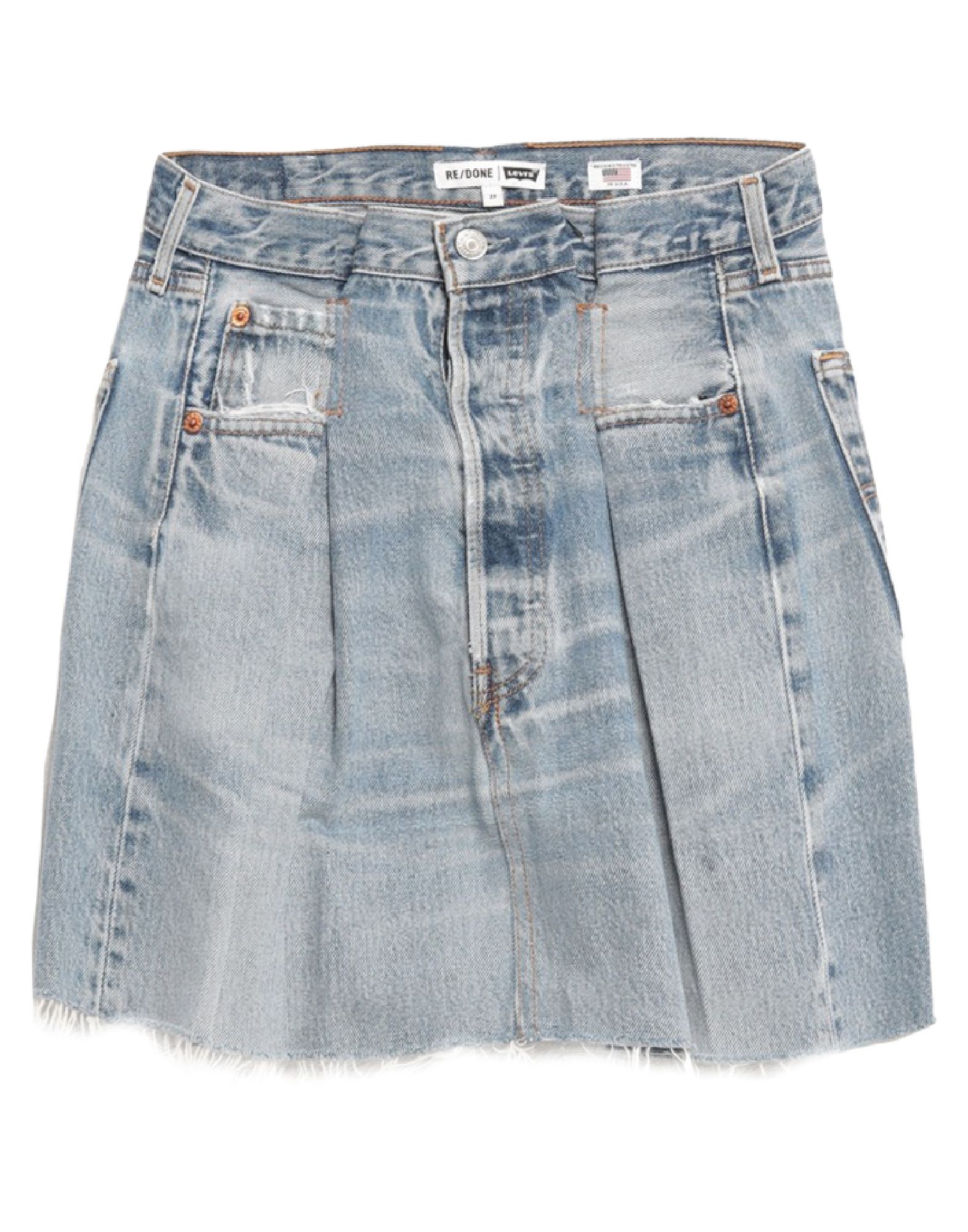 RE/DONE with LEVI'S Jeansrock Damen Blau RE/DONE with LEVI'S Jeansrock Damen Blau von RE/DONE with LEVI'S