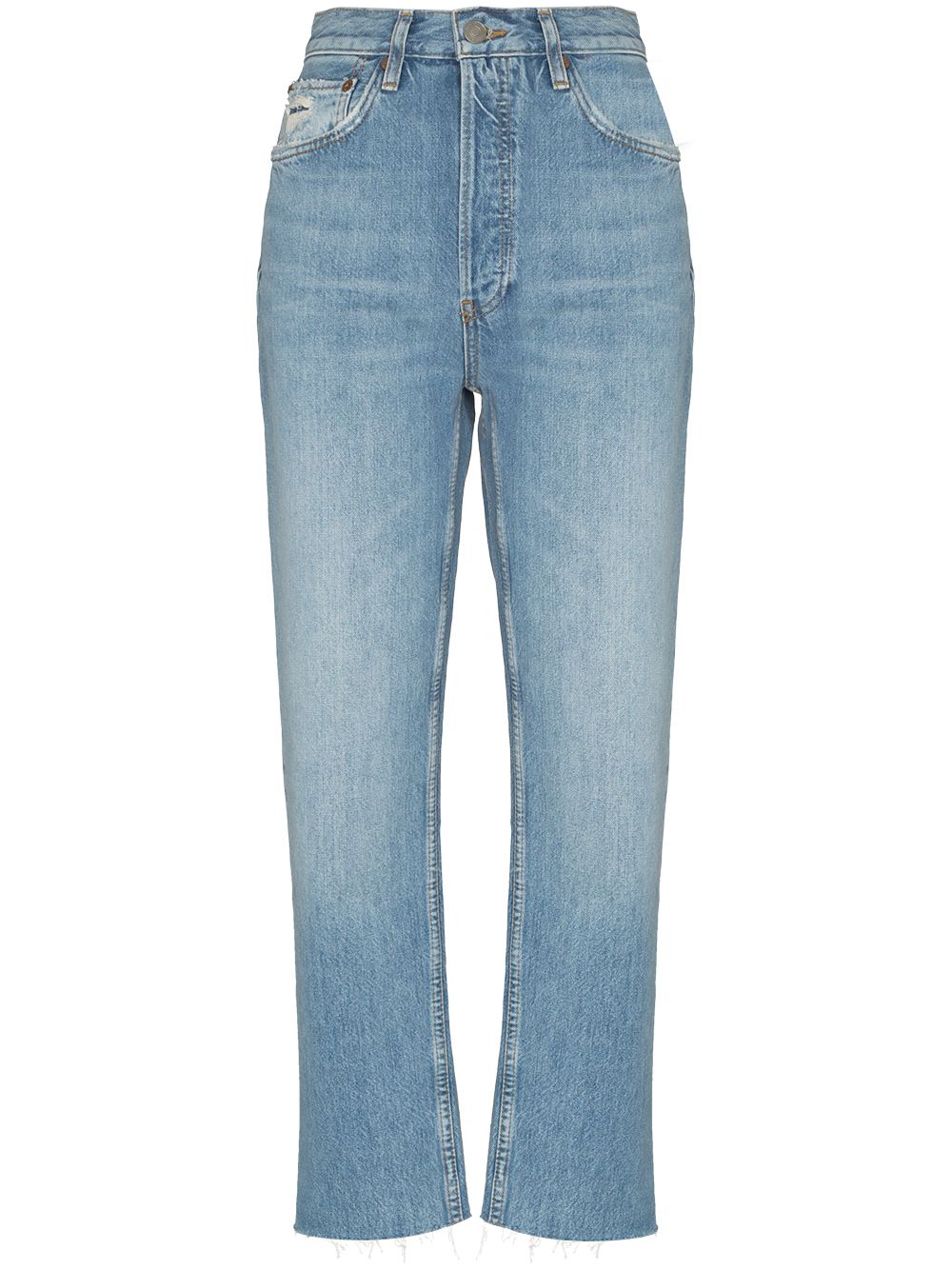 RE/DONE Stove Pipe Jeans - Blau von RE/DONE