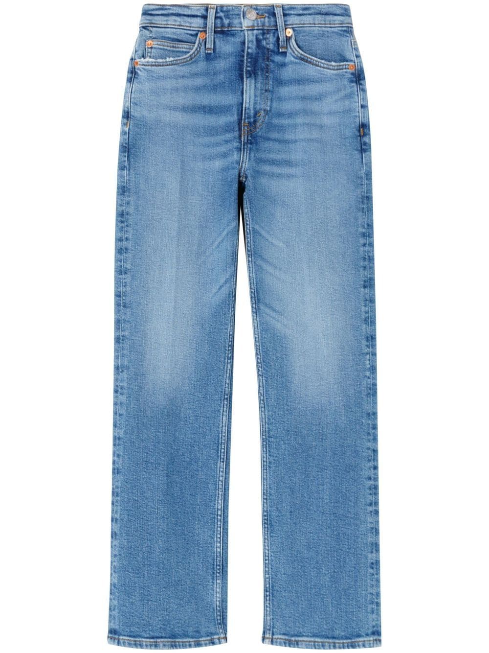 RE/DONE Bootcut-Jeans mit hohem Bund - Blau von RE/DONE
