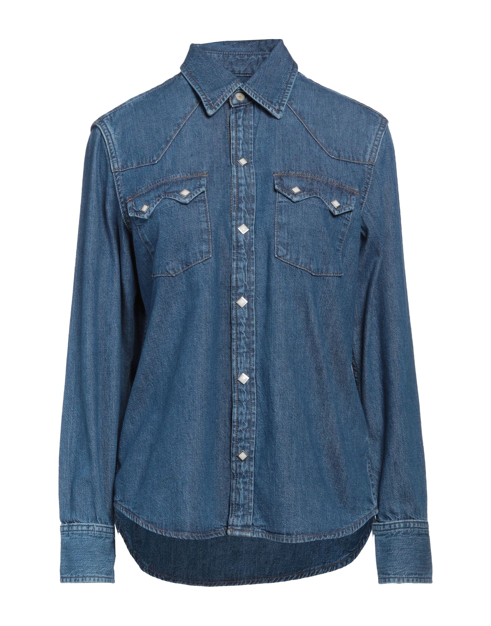 RE/DONE Jeanshemd Damen Blau von RE/DONE