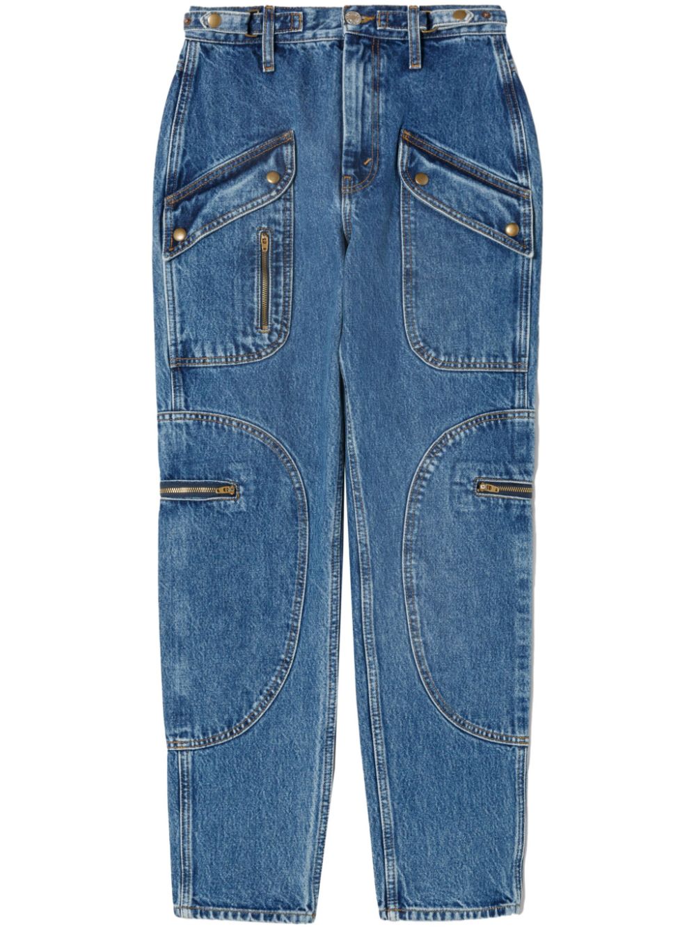 RE/DONE Tapered-Jeans - Blau von RE/DONE