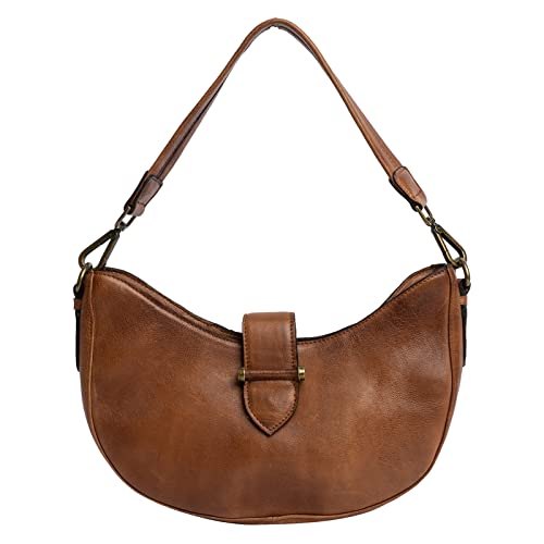 RE:DESIGNED Women's Celina Small Crossover, Walnut von RE:DESIGNED