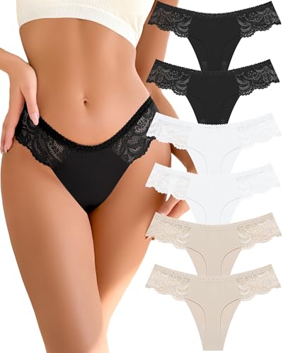 READY TO LOVE String Tanga Damen Spitze Nahtlose Unterhosen Sexy Unterwäsche Frauen Seamless Invisible Lace Slips Set Underwear Women Nahtlos Damen Slips Mehrpack Thong Pantys 6 Pack READY TO LOVE String Tanga Damen Spitze Nahtlose Unterhosen Sexy Unterwäsche Frauen Seamless Invisible Lace Slips Set Underwear Women Nahtlos Damen Slips Mehrpack Thong Pantys 6 Pack von READY TO LOVE