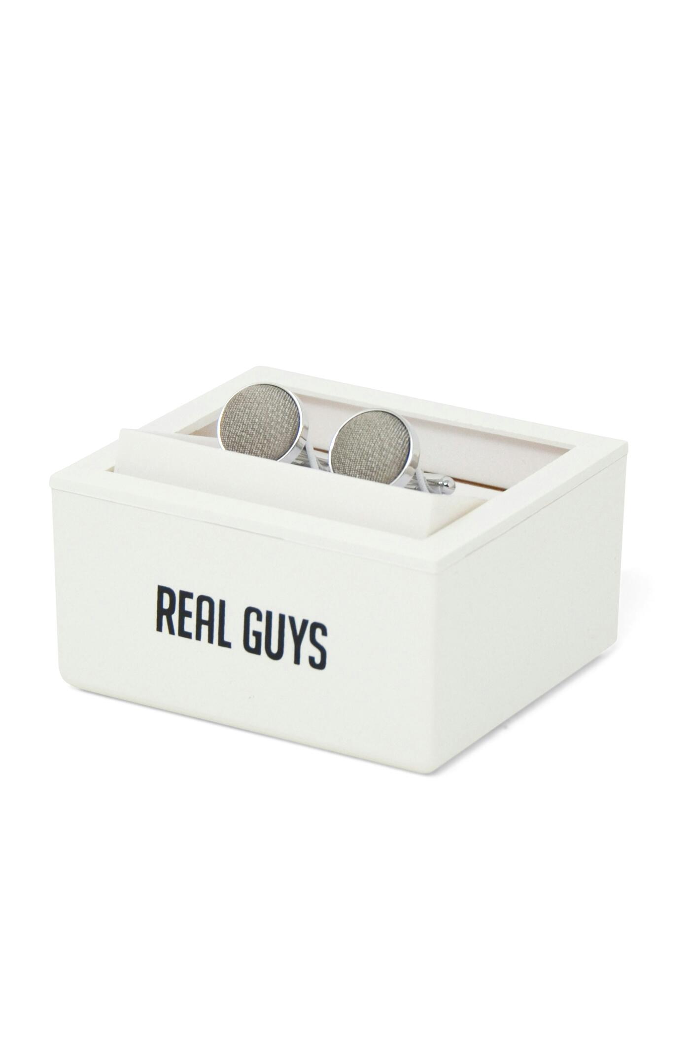 REAL GUYS by J.PLOENES - Manschettenknöpfe in Box braun - Gr. - OS von REAL GUYS by J.PLOENES