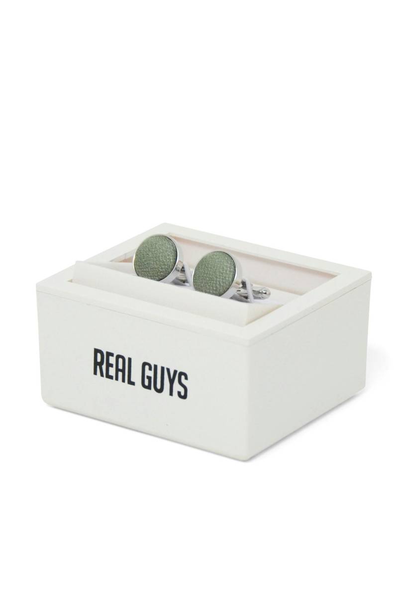 REAL GUYS by J.PLOENES - Manschettenknöpfe in Box gruen - Gr. - OS von REAL GUYS by J.PLOENES