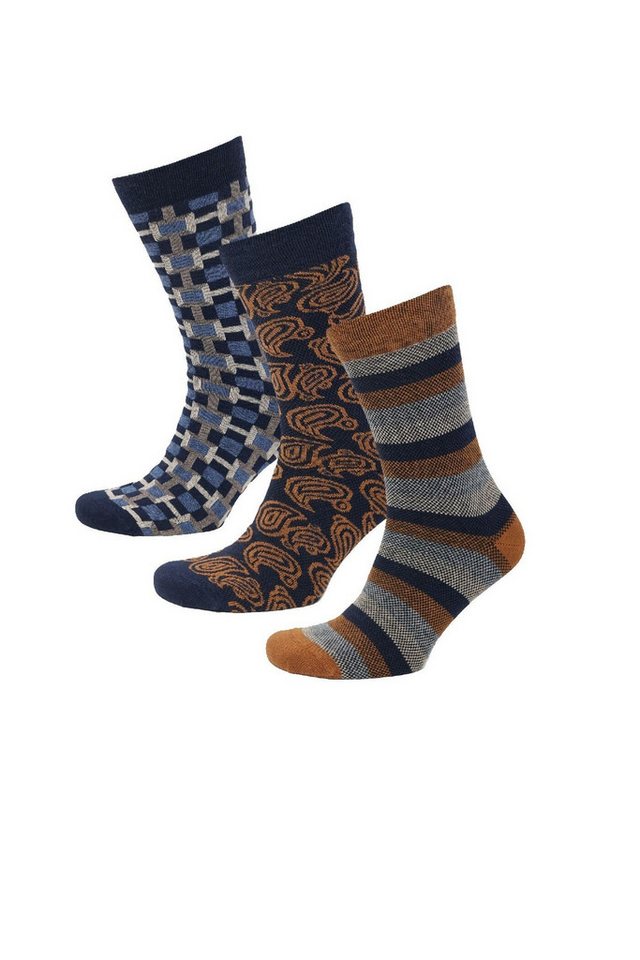 REAL GUYS by J.PLOENES Socken (3-Paar) 3 Paar modische Socken von REAL GUYS by J.PLOENES