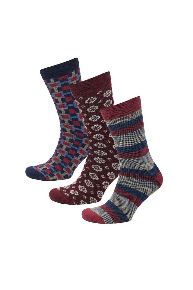 REAL GUYS by J.PLOENES Socken (3-Paar) 3 Paar modische Socken von REAL GUYS by J.PLOENES