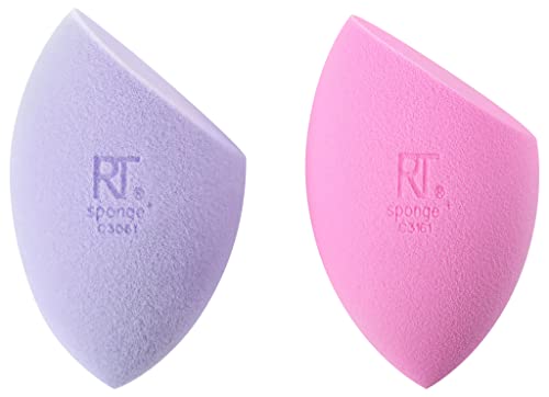 Real Techniques Chroma Miracle Teint & Miracle Powder Make-up Blending Schwämme, für flüssige Foundation und Fixierpuder, 2 Stück von REAL TECHNIQUES