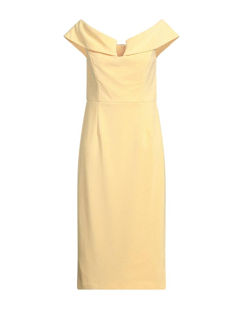 REBECCA VALLANCE Midi-kleid Damen Gelb von REBECCA VALLANCE