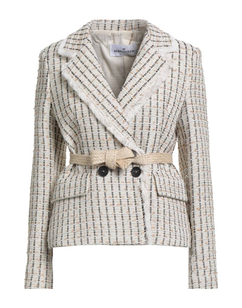 REBEL QUEEN by LIU •JO Blazer Damen Beige von REBEL QUEEN by LIU •JO