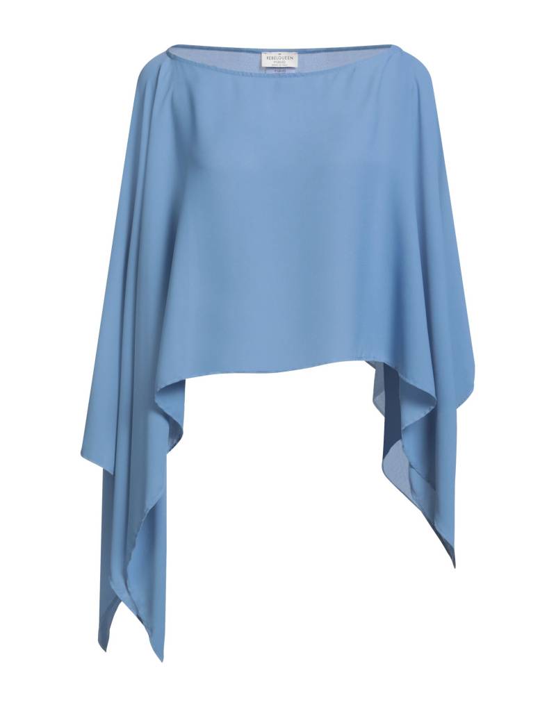 REBEL QUEEN by LIU •JO Cape Damen Azurblau von REBEL QUEEN by LIU •JO