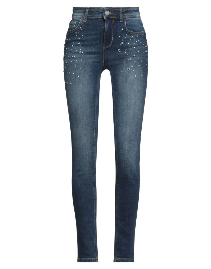 REBEL QUEEN by LIU •JO Jeanshose Damen Blau von REBEL QUEEN by LIU •JO