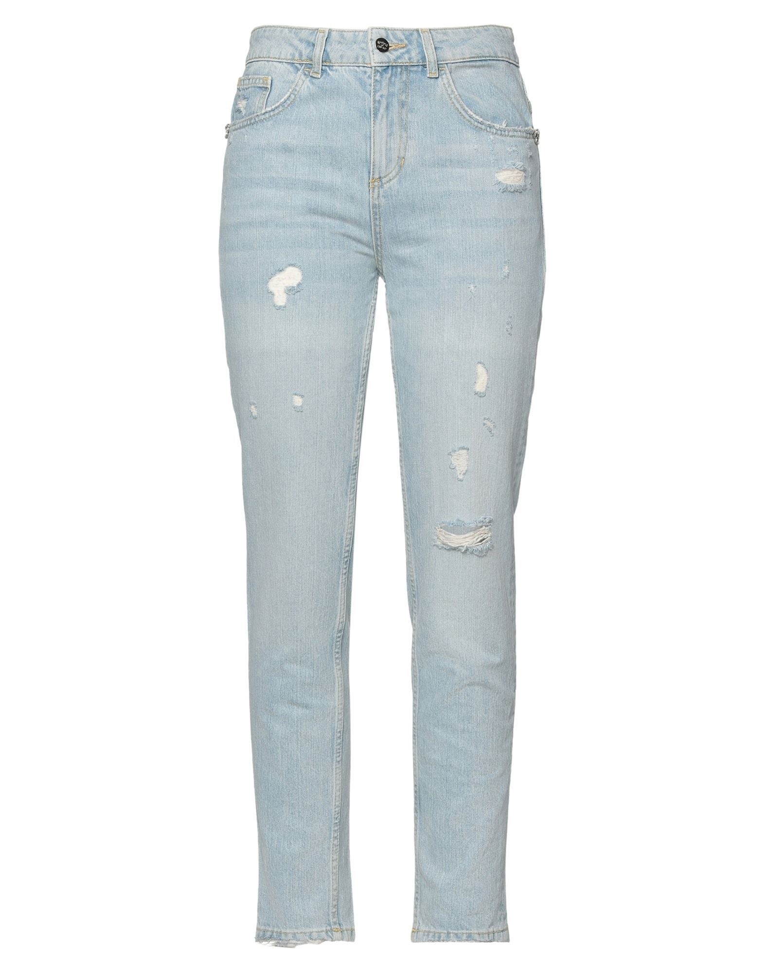 REBEL QUEEN Jeanshose Damen Blau von REBEL QUEEN