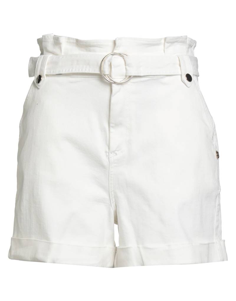 REBEL QUEEN by LIU •JO Jeansshorts Damen Weiß von REBEL QUEEN by LIU •JO