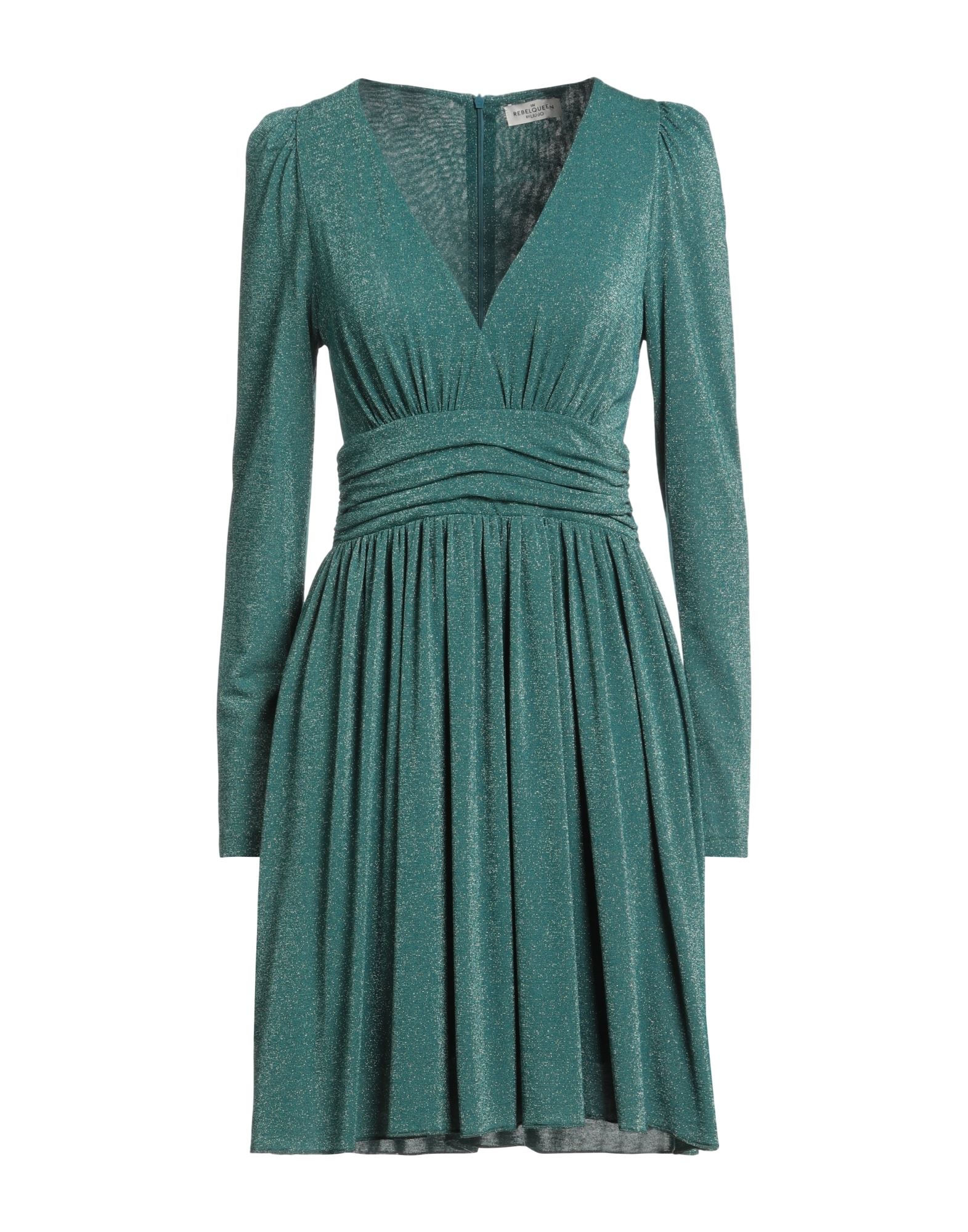 REBEL QUEEN by LIU •JO Mini-kleid Damen Grün von REBEL QUEEN by LIU •JO