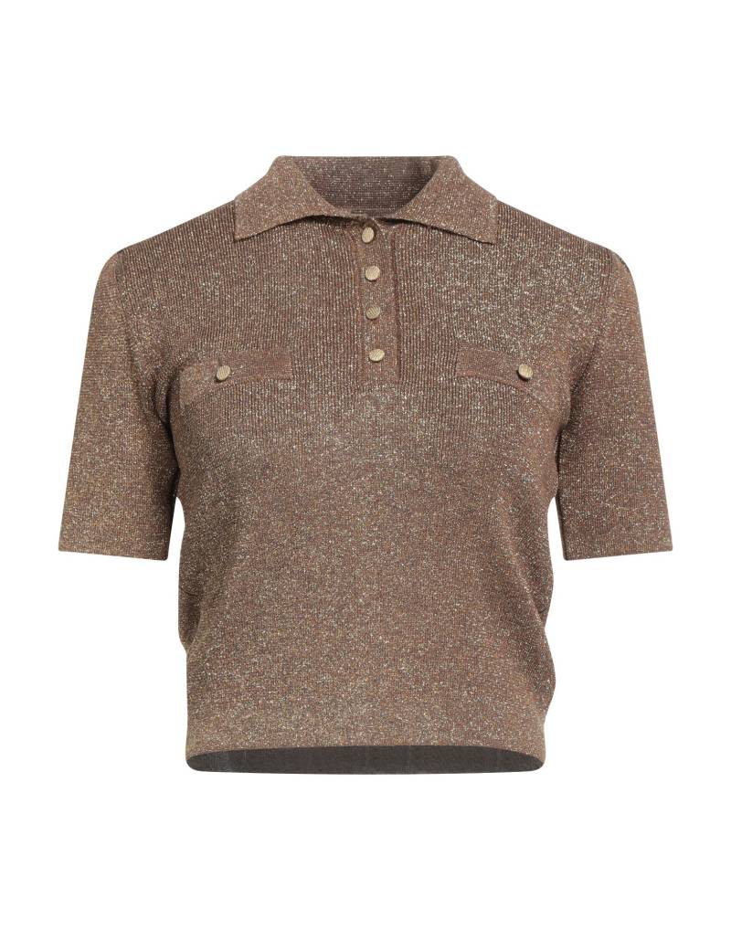 REBEL QUEEN by LIU •JO Pullover Damen Bronze von REBEL QUEEN by LIU •JO